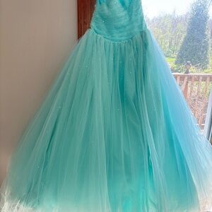 Floor length Prom Ball Gown